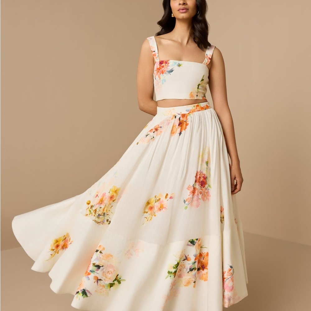 Hemant & Nandita Saba Skirt Set